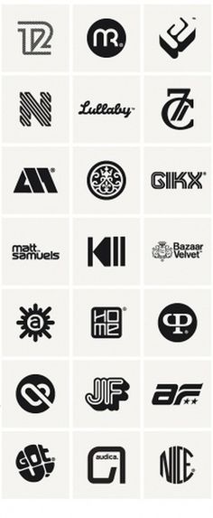 Logos & Marques 2010 on Branding Served #symbols #logo #branding