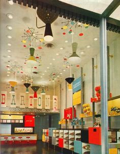 All sizes | More Barton's Bonbonniere! | Flickr - Photo Sharing! #interior #bartons #design #store #mid #century #slab #modernist