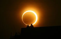 Fire and Ice - The Big Picture - Boston.com #sun #eclipse #solar #photography #moon