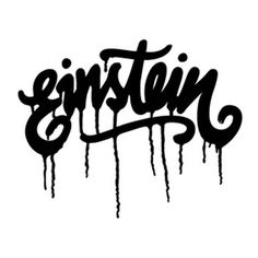 eotb_100.jpg (283×283) #script #branding #logo #einstein #krink #type #drip