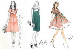 30+ Cool Fashion Sketches #girl #art #fashion #drawing #sketch