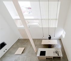 Architecture Photography: House of Trough / Jun Igarashi Architects - House of Trough / Jun Igarashi Architects (148781) – ArchDaily #clinical #white #interiors #studio #apartment