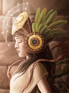 Inca priestess