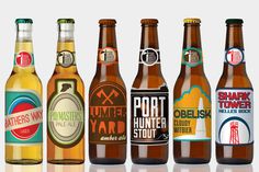 Coal River Brewing Co. Aaron Craig #beer #labels #branding #packaging #aaron #identity #bottles #logo #craig