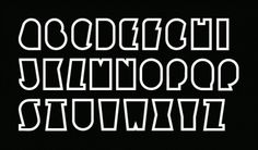 David McLeod #geometric #typography
