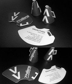 40 Inspirational Black Business Cards #identty #card #business