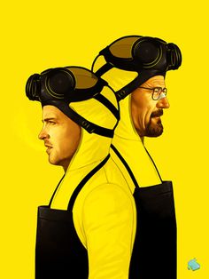 The Art Of Mike Mitchell #blue #yellow