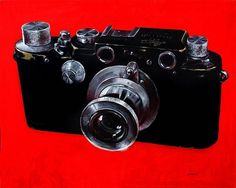 All sizes | Leica Camera | Flickr - Photo Sharing! #rangefinder #retro #leica #vintage #painting #oil