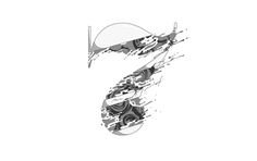 7 #number #typography