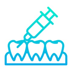 See more icon inspiration related to teeth, dentist, dental, anesthesia, healthcare and medical, drug, injection, syringe, medical and tool on Flaticon.