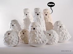 Singing Brownies on the Behance Network #vases #diploo #design #ceramic #funny