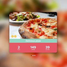 Recipe app on #pizza