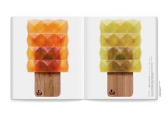 Collate #cream #design #book #brand #stick #ice #sweets