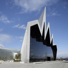 Dezeen » Blog Archive » Riverside Museum by Zaha Hadid Architects #glasgow #museum