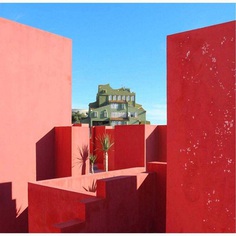 Aesthetic and Color Pop Architecture Photos by Tekla Evelina Severin