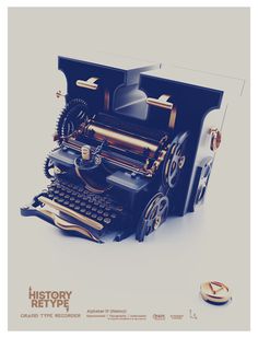 History Retype (Grand Type Recorder) #inspiration #design #graphic #professional #quality
