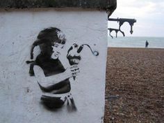 30 Pieces of Banksy Street Art #banksy #art #street