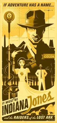 The Art of Eric Tan « These Old Colors™ #jones #indiana #tan #design #eric #poster