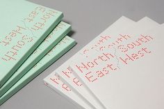 North / South / East / West: Give Up Art #design #package