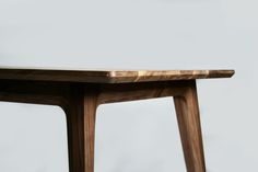 walnut table by luis luna #interior #walnut #design #wood #furniture #table