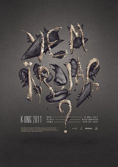 Diftype - The alter-ego, portfolio & playground of Niklas Lundberg #illustration #poster #typography