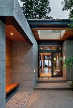 Sustainable home with modern design aesthetic
