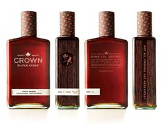 Crown Maple Syrup : Lovely Package . Curating the very best packaging design. #mpls #crown #syrup #packaging #design #graphic #identity #studio #maple
