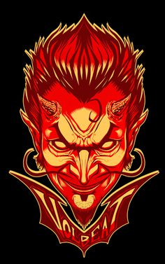Volbeat Merch Illustration on Behance #zombie #devil #volbeat #yeti