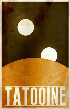 SR Pick: Cool Minimalist Star Wars Travel Posters - Screen Rant #design #wars #poster #star #minimalist