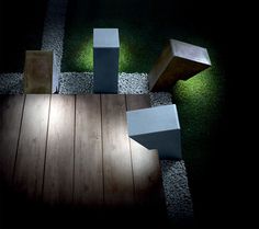 Garden Lamp of Metal and Glass by Christian Piccolo - #lamp, #design, #lighting, #outdoor,