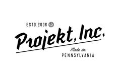 Projekt, Inc logotype designed by Simon Walker #logo