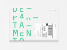 Departamento | Flickr - Photo Sharing! #letter #departamento #design #graphic