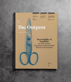 Outpost Magazine #typography #magazine #editorial