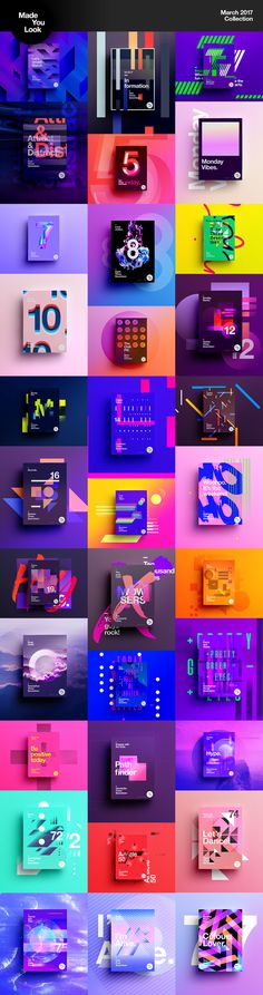 Made You Look | Poster Collection 2017 on Behance