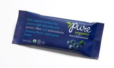 Pure, Organic Bars — The Dieline #packaging