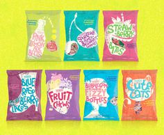 Tesco Classic Sweet Treats xe2x80x94 The Dieline #colourful #rough #illustration #minimal #sweets