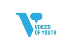 Hyperakt » Work » UNICEF » Voices of Youth #logo #cyan #identity