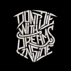 Album cover project "Don't Die WIth Dreams Inside"