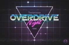 Testarossa Overdrive by Mikedgrafico #vintage #80s