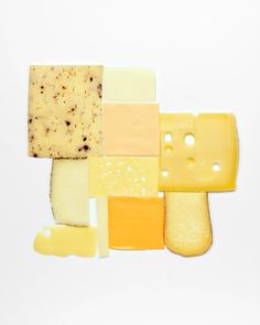 ed: Carl Kleiner is my hero. The Things Organized Neatly book will not be complete without him. #cheese #yellow #neatly #grid #photography #things #organized