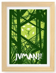Remarkable Minimalistic Movie Posters | Abduzeedo | Graphic Design Inspiration and Photoshop Tutorials #movie #minimal #poster #jumanji #green