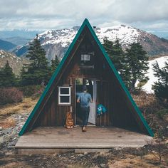 Don't make plans. #cabin #mountains #explore