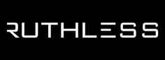 Ruthless MC logo #logotype #white #black #simple #monochrome #on #minimal #logo #typography