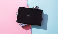 Pola Foster by Manifiesto Futura #packaging #black #holographic #foil