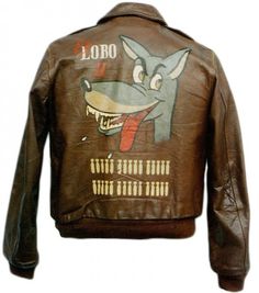 WWII bomber jacket art #jacket #bomber