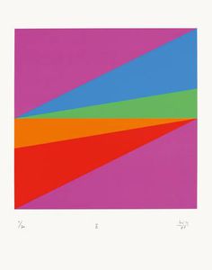 Max Bill Transcoloration in fünf Quadraten, 1973 #max #bill