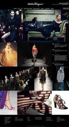 Salvatore Ferragamo 2012 #fashion #design #website #web