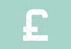 Font design by Philippe nicolas #specimen #grid #construction #font #layout #Bold #minimal #letter #typeface