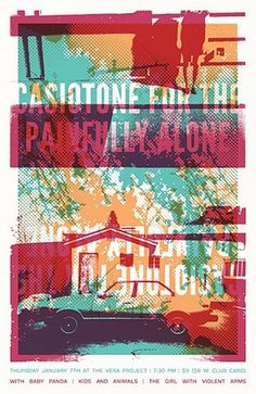 FFFFOUND! | GigPosters.com - Casiotone For The Painfully Alone - Baby Panda - Kids And Animals #screenprint