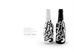 The Best Beer #packaging #beer #typography